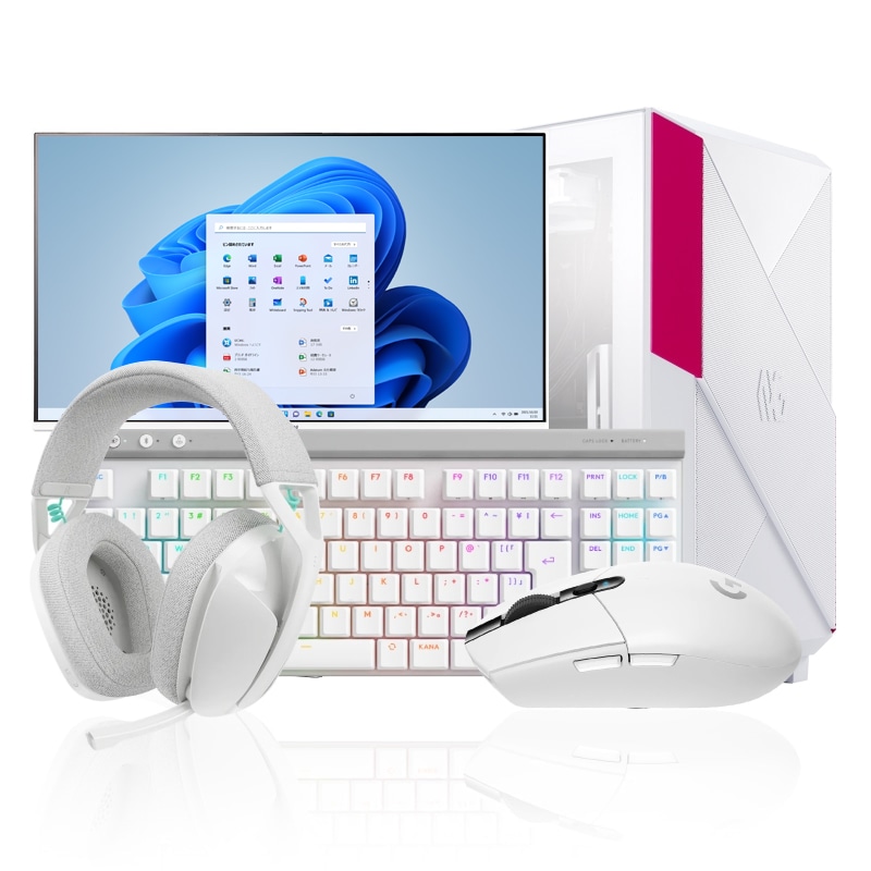 NEXTGEAR JG-A7G60(ホワイト5点セット)